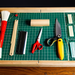 보드게임 수리 키트 - Board Game Repair Kit**

"A well-organized board game repair kit, featuring glue bottles, scissors, ...